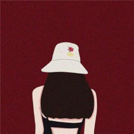 唯美情侣背影头像图片