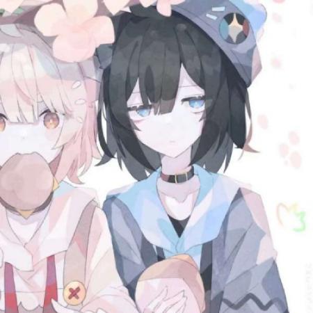 动漫闺蜜头像图片二人 闺蜜头像图片