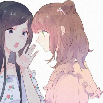 高清动漫女头闺蜜图片一套