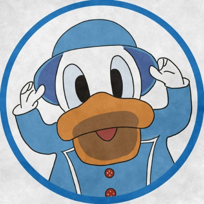 高清可爱的唐老鸭潮图头像