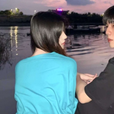 高清好看的新年2021情侣头像图片