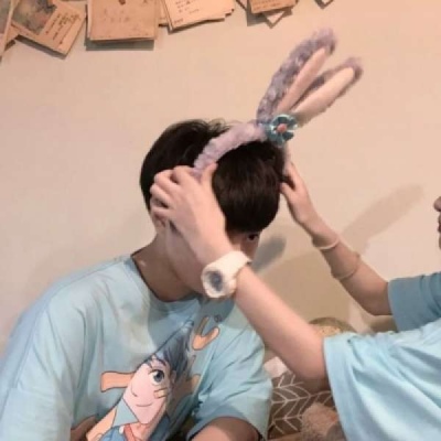 高清100组史上最沙雕情侣头像图片