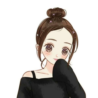 手绘女生头像高冷气质美女