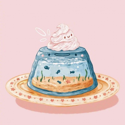 高清好看的甜品动漫头像可爱图片