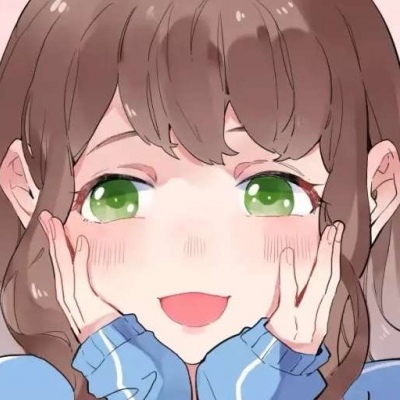 高清清新绿眼睛的动漫人物女头图片,卡通头像图片