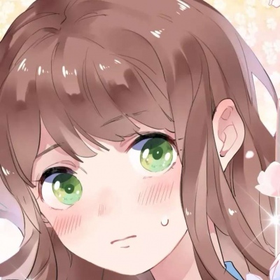 高清清新绿眼睛的动漫人物女头图片