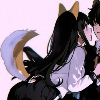 高清超甜的神明动漫情侣头像图片