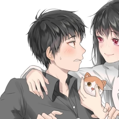 高清超甜的神明动漫情侣头像图片