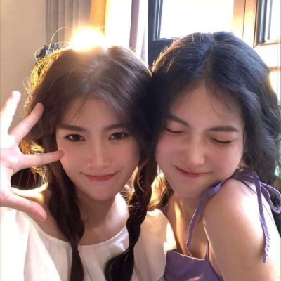 高清好看的闺蜜头像2021真人图片