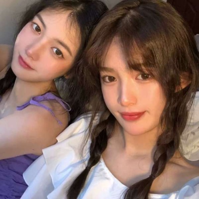 高清好看的闺蜜头像2021真人图片