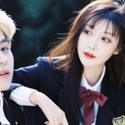 高清清新单纯的情头校园风格真人图片