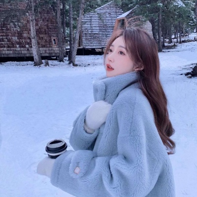 冬日限定女生头像图片