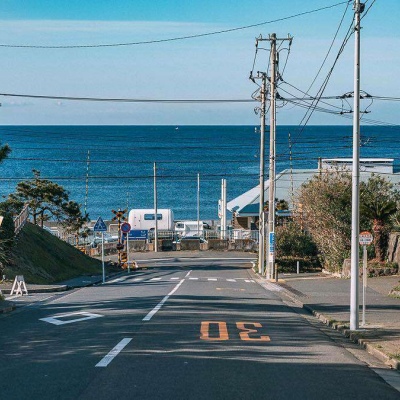 高清美丽的海边城市风景图头像