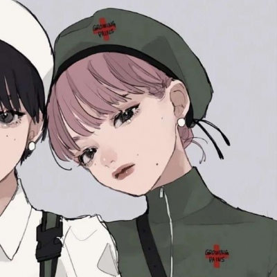 好看的女生闺蜜高清头像两人图片