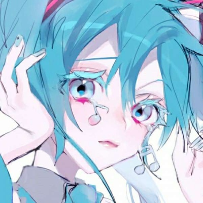 高清動漫女生初音未來頭像圖片