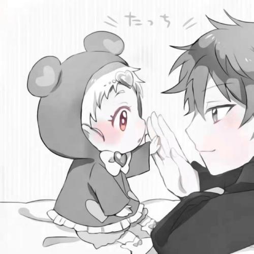 超隐蔽好看情侣头像动漫