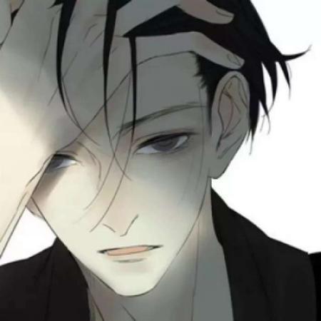 唯美忧郁动漫男生头像
