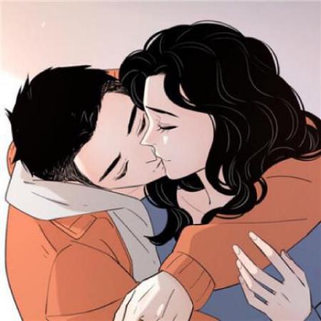 手绘情侣头像一男一女高清