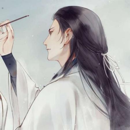 高清唯美手绘古风情侣头像