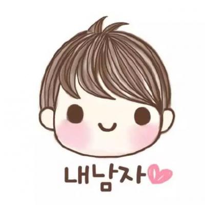 q版卡通情侣头像一男一女