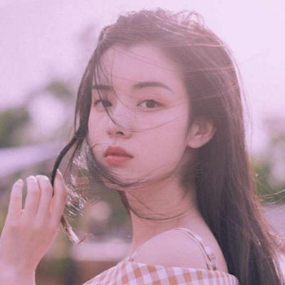 趴着站着清新唯美美女头像侧面图片2021最新