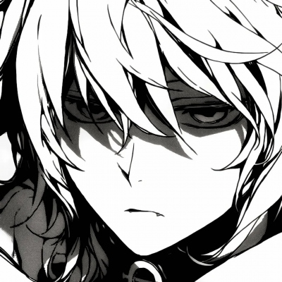 高清超火的动漫男女混搭黑白头像图片