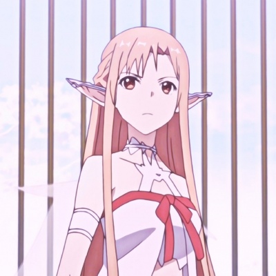 高清漂亮的刀剑神域亚丝娜头像