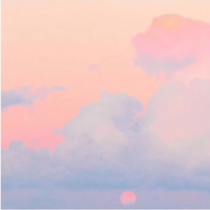 高清粉色超美丽风景图片头像