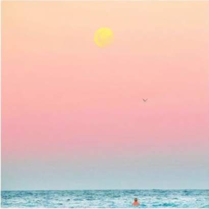 高清粉色超美丽风景图片头像