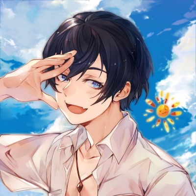 高清超酷帅气的流行头像动漫男生图片