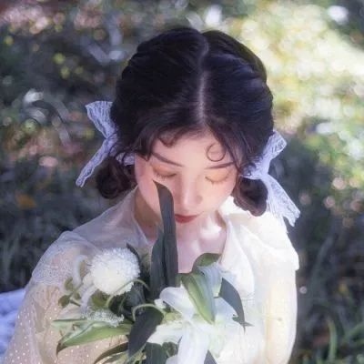 高清招桃花温柔甜美小众女生头像图片