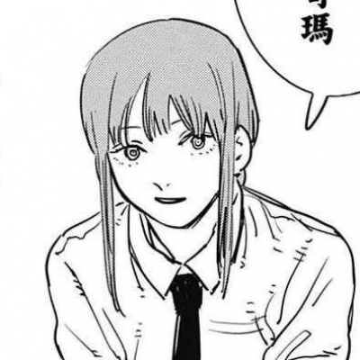 女生动漫头像黑白漫画风格图片