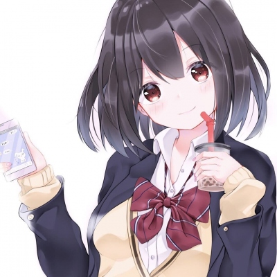 高清好看的女头动漫可爱呆萌二次元图片,女生头像图片