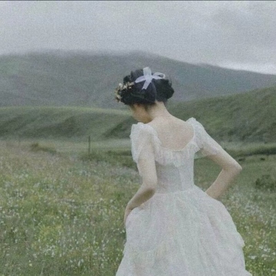 高清好看的女生头像仙气温柔森系ins风格图片