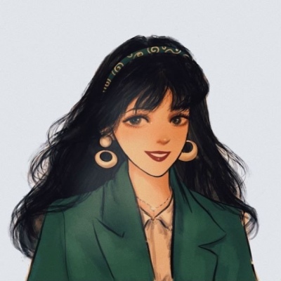 30岁女人有气质的头像卡通动漫手绘图片
