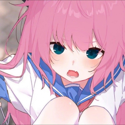 高清快手很火的女生动漫头像图片