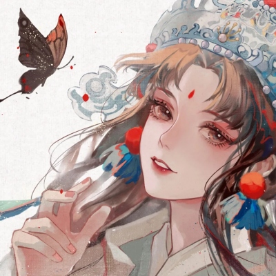 高清好看的qq动漫女生图片头像