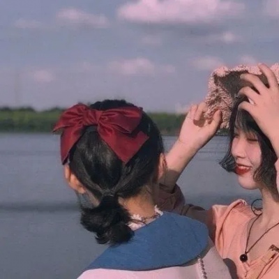 闺蜜头像明显可爱仙气真人图片