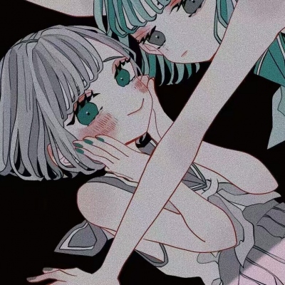 高清温柔到爆炸的闺蜜头像动漫图片