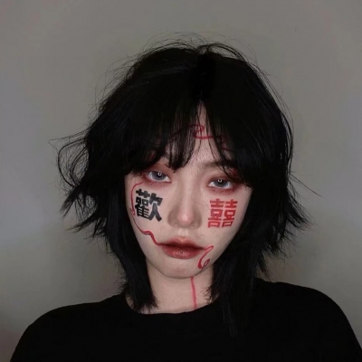 高清特别丧的女头又特别酷,女生头像图片