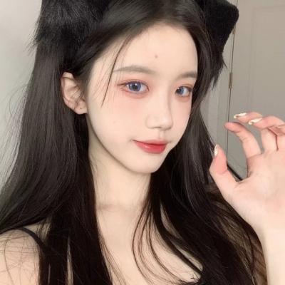 高清好看的真人头像狐耳女御姐图片