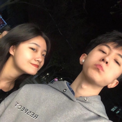 超甜的2021情侣照片头像