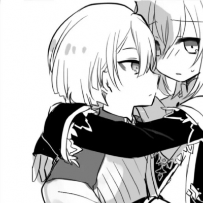 高清超甜的动漫情头黑白漫画可爱图片,情侣头像图片