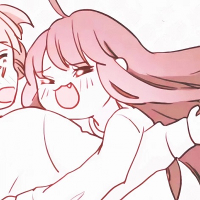 一左一右拥抱动漫情头图片,情侣头像图片