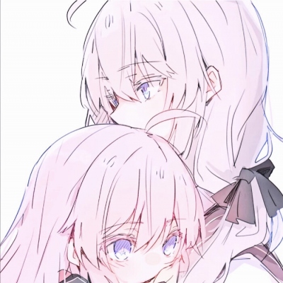 高清好看的闺蜜动漫情侣头像图片