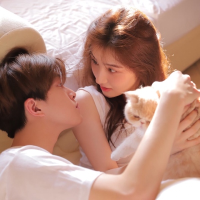 超级好看的情侣头像真人超甜