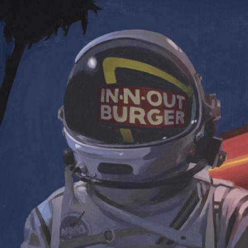 最近很火的太空系列孤独的宇航员头像图片