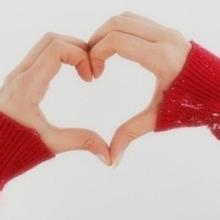 唯美的心形手势头像图片大全