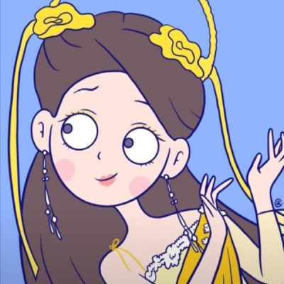 高清可爱搞怪七仙女头像七人各一张