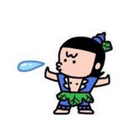 卡通版可爱的葫芦娃五娃图片头像